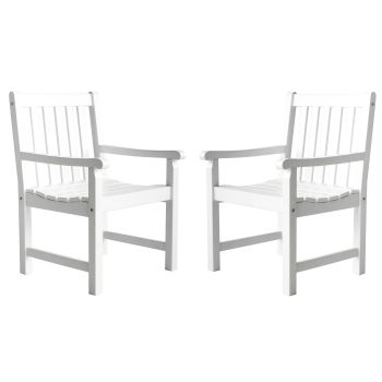 COTSWOLD armchair (2 pcs/set), white
