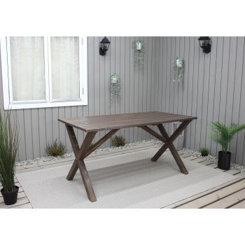 COUNTRY table 150x77 cm, brown