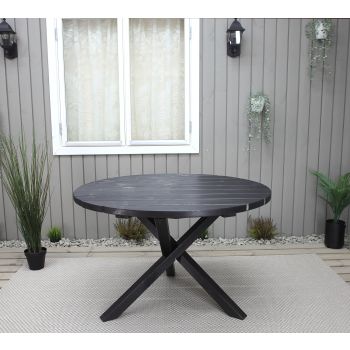 COUNTRY round table 112 cm, dark coffee