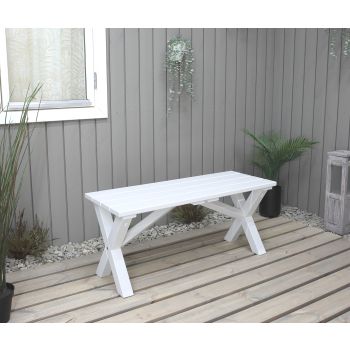 COUNTRY bench 100 cm, white
