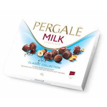 ASSORTED CHOCOLATES “PERGALĖ” MILK CLASSIC COLLECTION