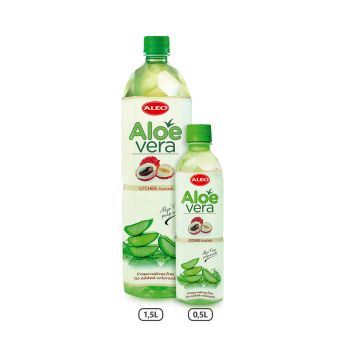 ALEO Aloe Vera drink with Lychee flavour  