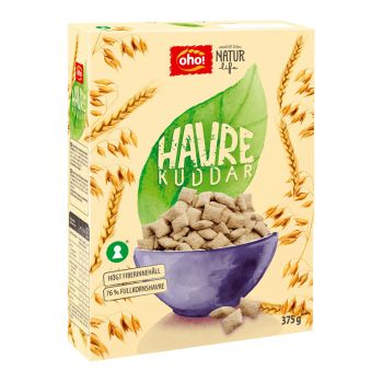 Breakfast Cereal, Wholegrain Oat Pillows (375g)