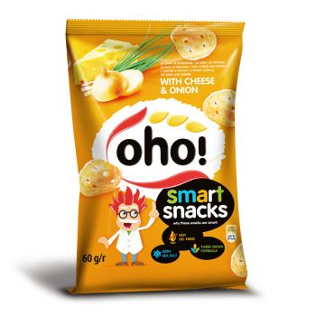 Smart Snacks with Cheese and Onion Taste (60g)