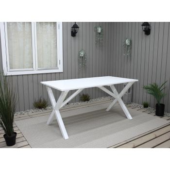 COUNTRY table 150x77 cm, white