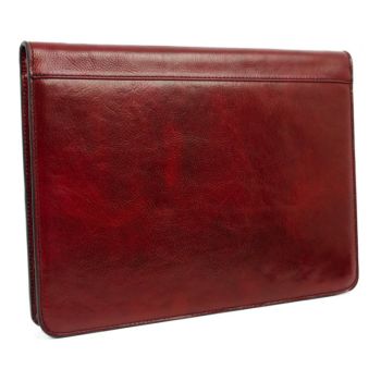 Red Leather Folder - Candide  