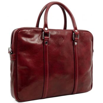 Red Leather Laptop Bag - The Hobbit 
