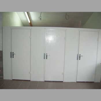 Toilets and Shower Stall Units