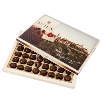 ASSORTED CHOCOLATES „TALLINN“ WITH DARK CHOCOLATE 382g / 13.4oz