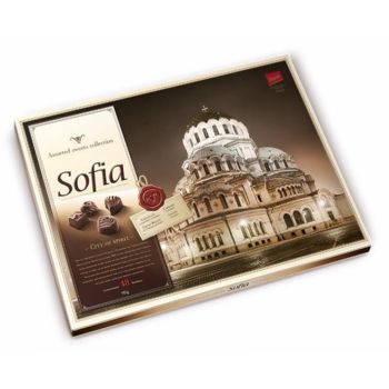 ASSORTED CHOCOLATES “SOFIA” WITH DARK CHOCOLATE 382g / 13.4oz