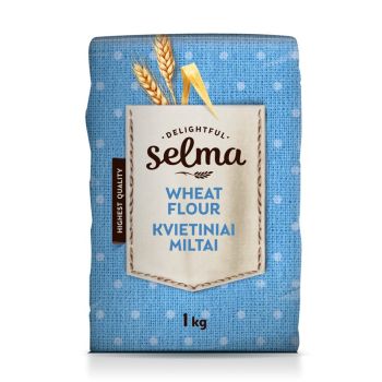 Selma Wheat Flour 550C 1kg / 2.2 lbs