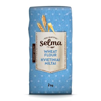 Selma Wheat Flour 550C 2kg / 4.4 lbs