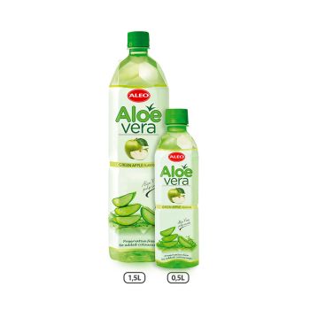 ALEO Aloe Vera drink with Green apple flavor  