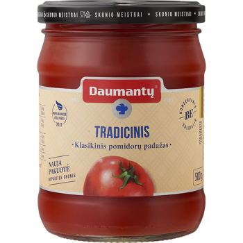Daumantų Classic Tomato Sauce - No Additives 