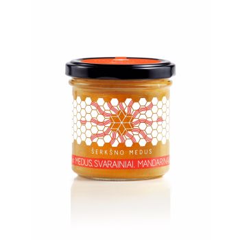 Raw Honey with Quince and Tangerines 7.05 oz Jar