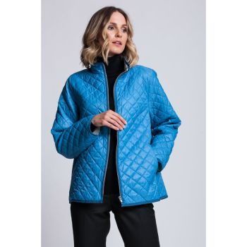 Woman Quilted Jacket LIGHT color Light Blue 