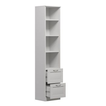 SIRIUS SHELVING 39x190 WITH 2 DRAWERS