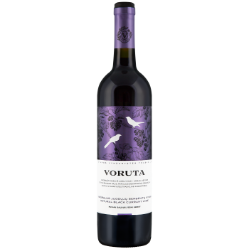 Voruta Natural Black Currant Wine 750mL / 10% ABV 