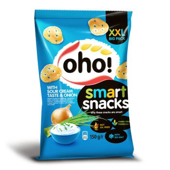 Smart Snacks with Sour Cream and Onion (60g and 150g)